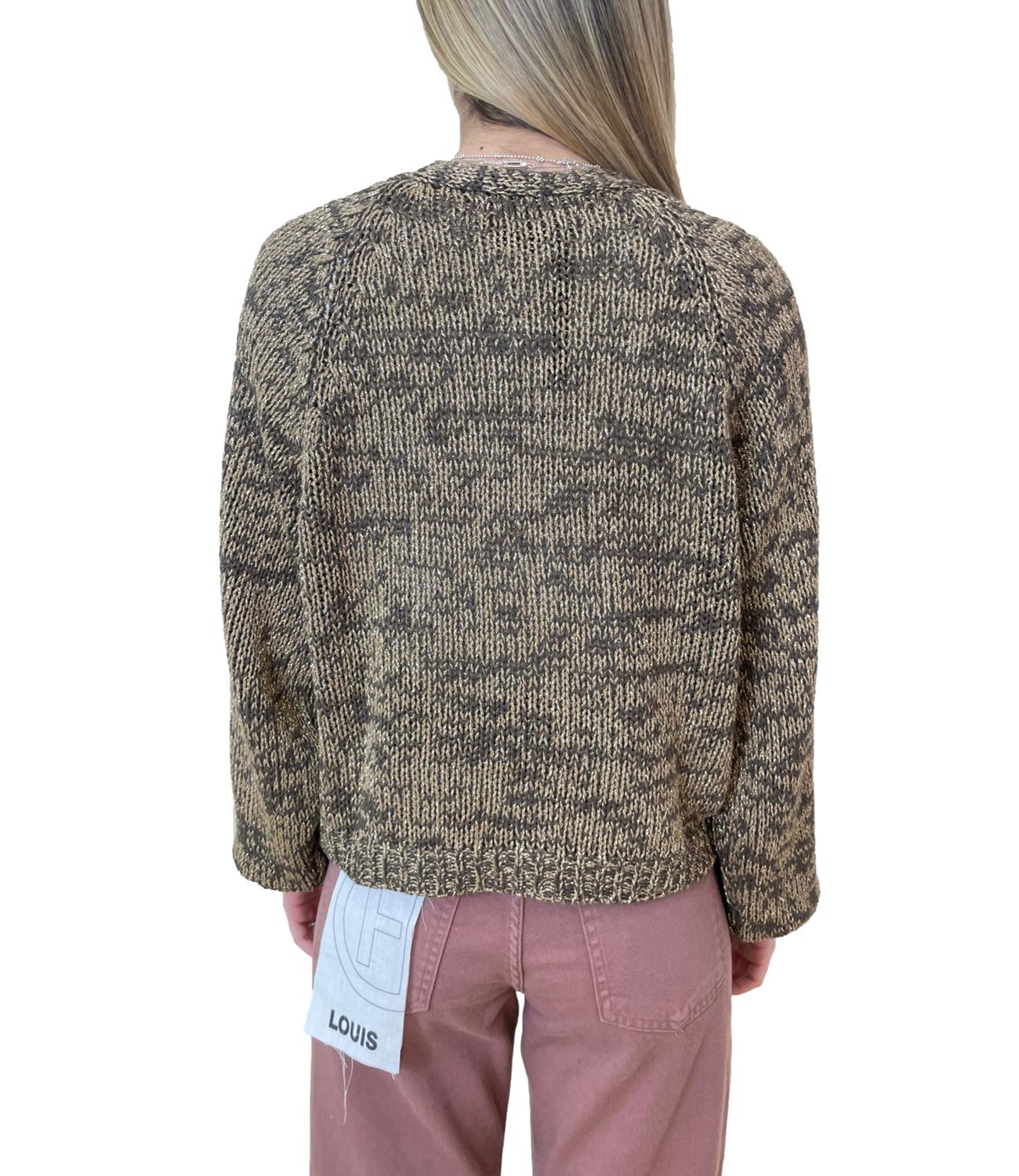 Have One Cardigan Lurex Moro Donna