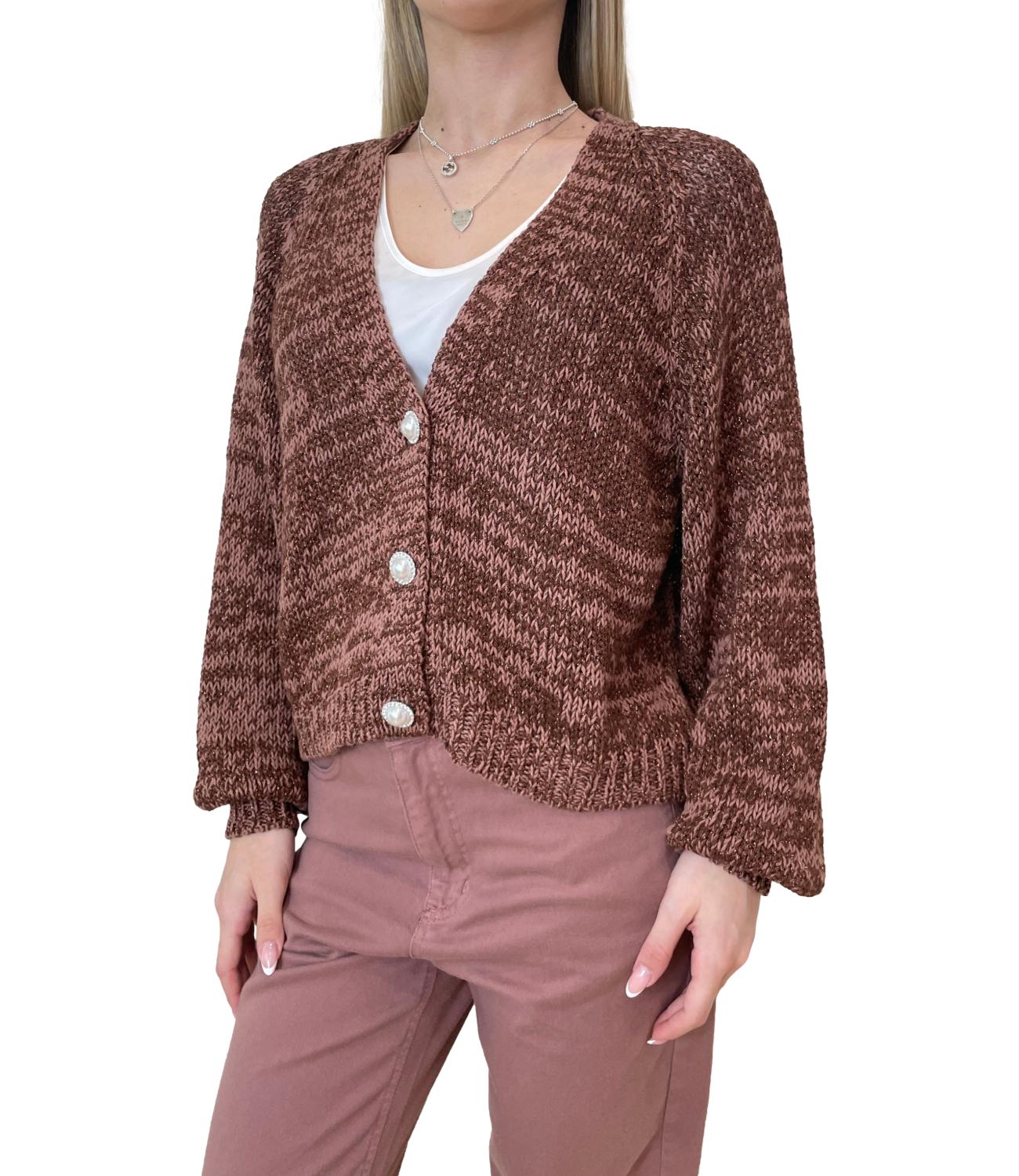 Have One Cardigan Lurex Phard Donna