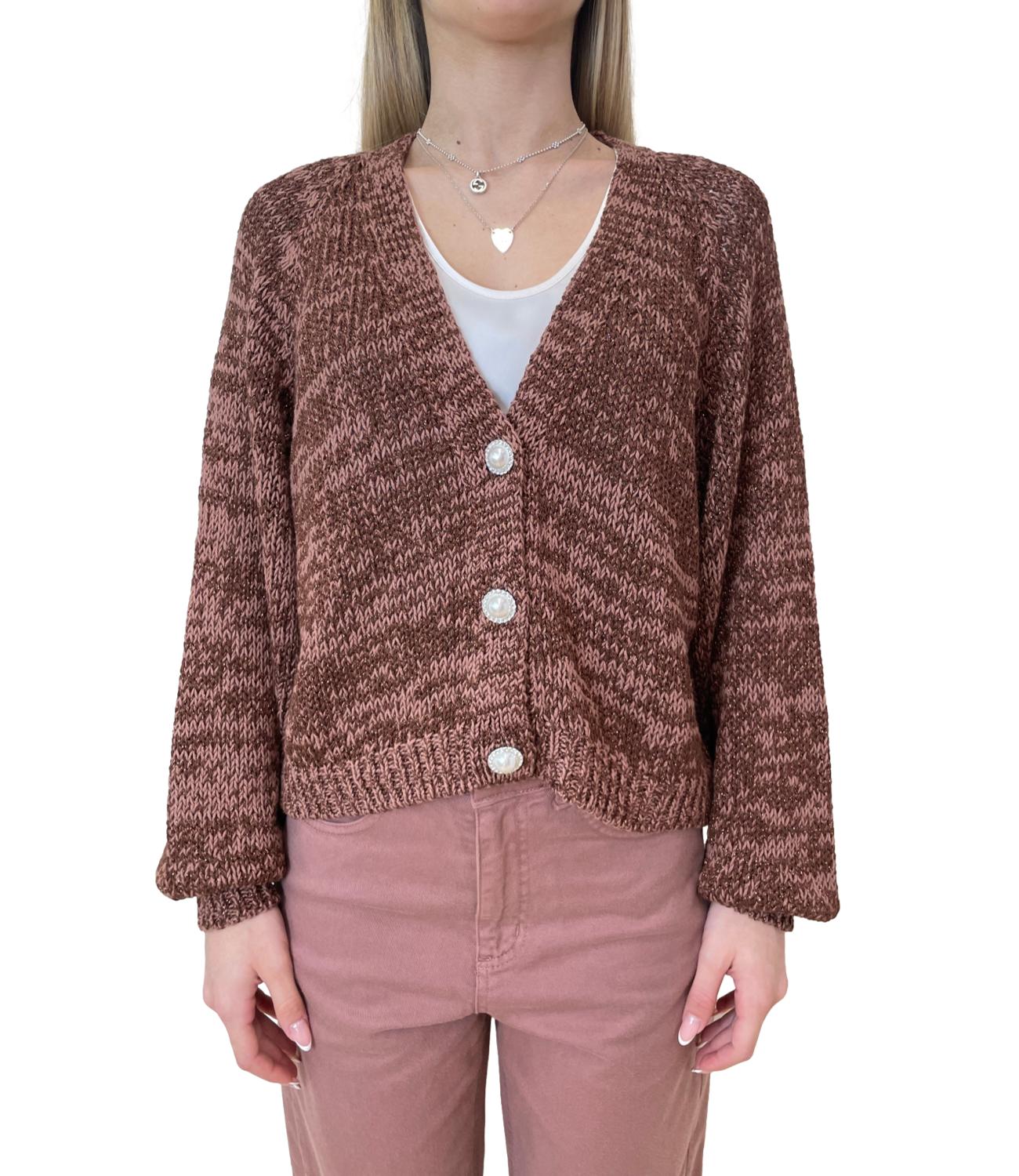 Have One Cardigan Lurex Phard Donna