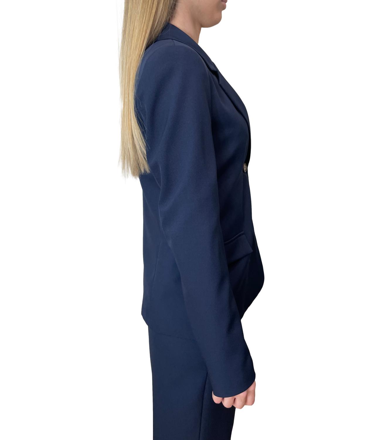 Have One Giacca Basica Blu Donna