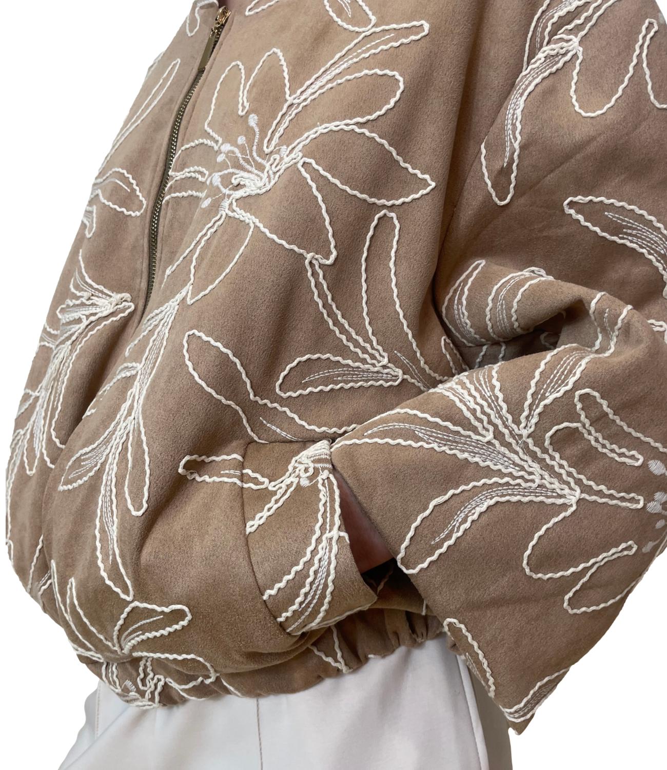 Have One Bomber Beige Donna