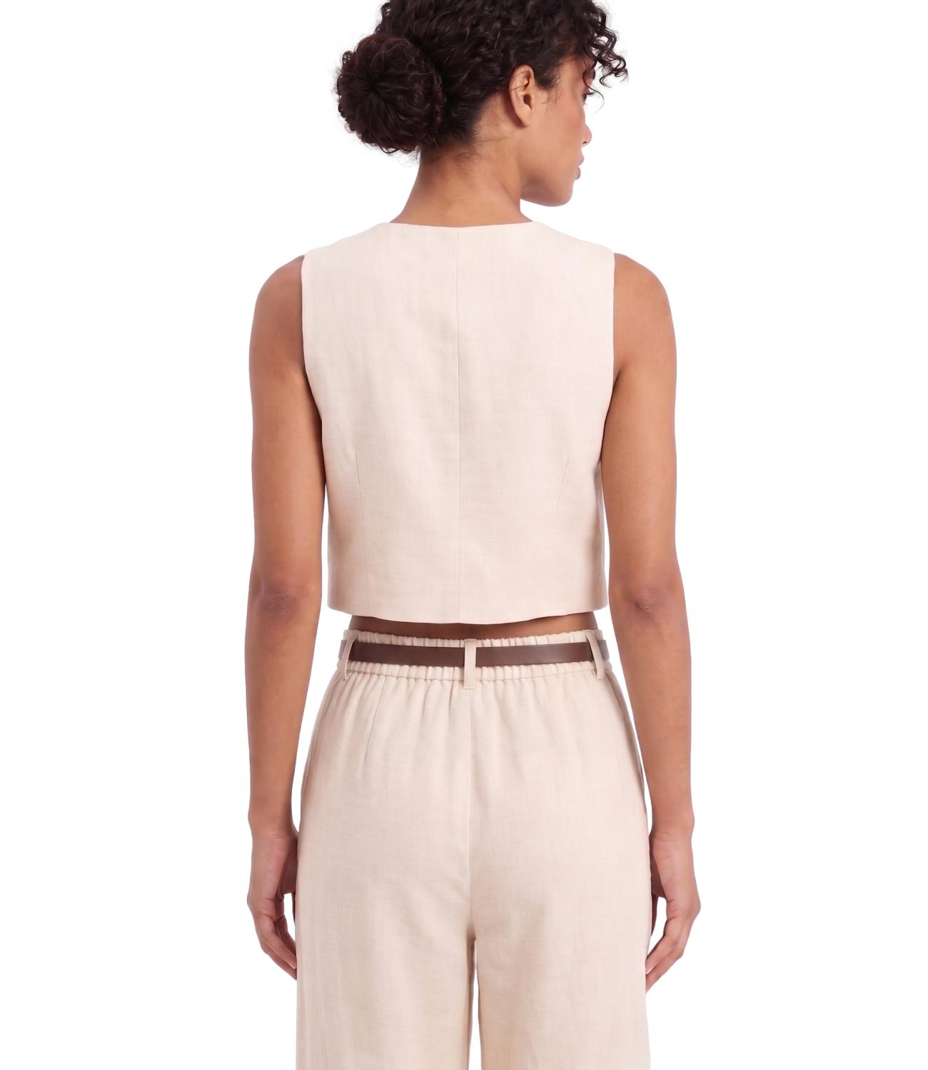 Have One Gilet Beige Donna