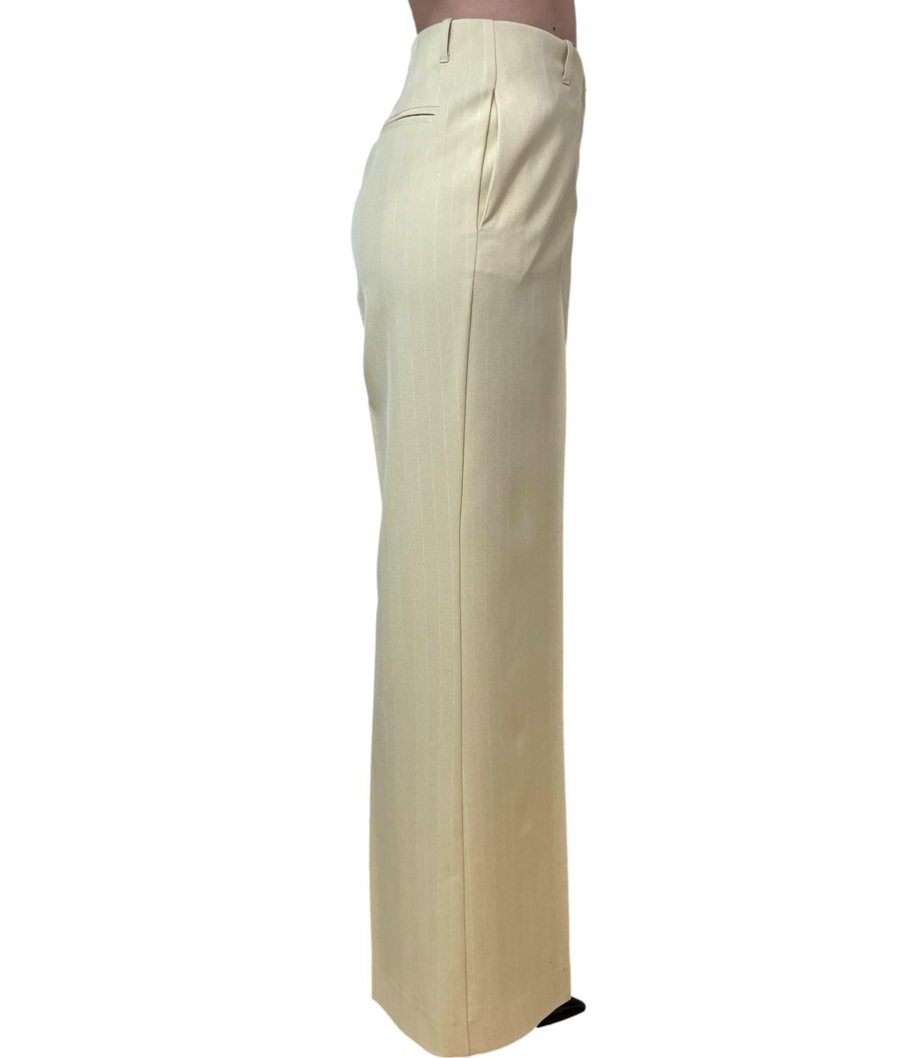 Have One Pantalone Palazzo Giallo Donna