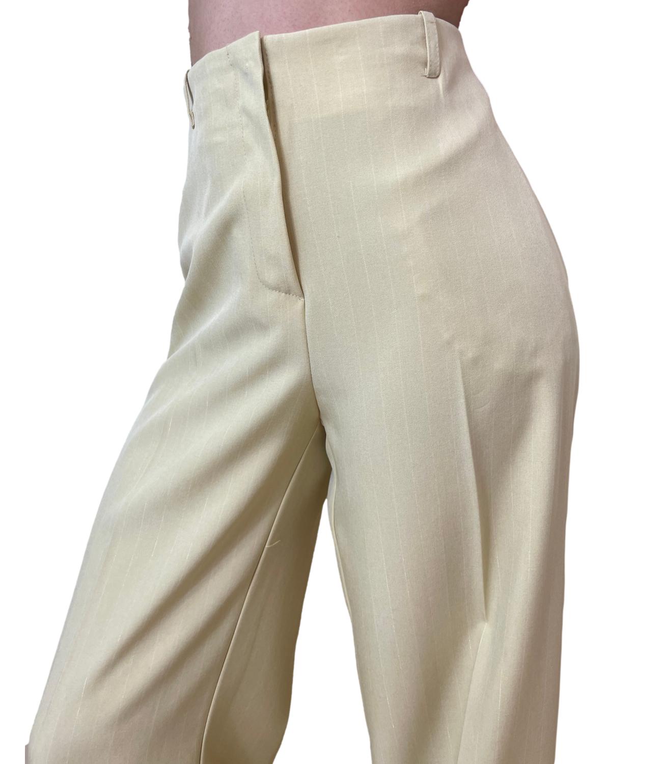 Have One Pantalone Palazzo Giallo Donna