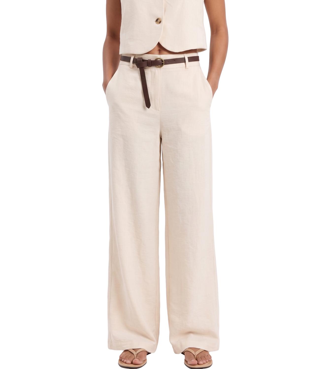 Have One Pantalone Beige Donna