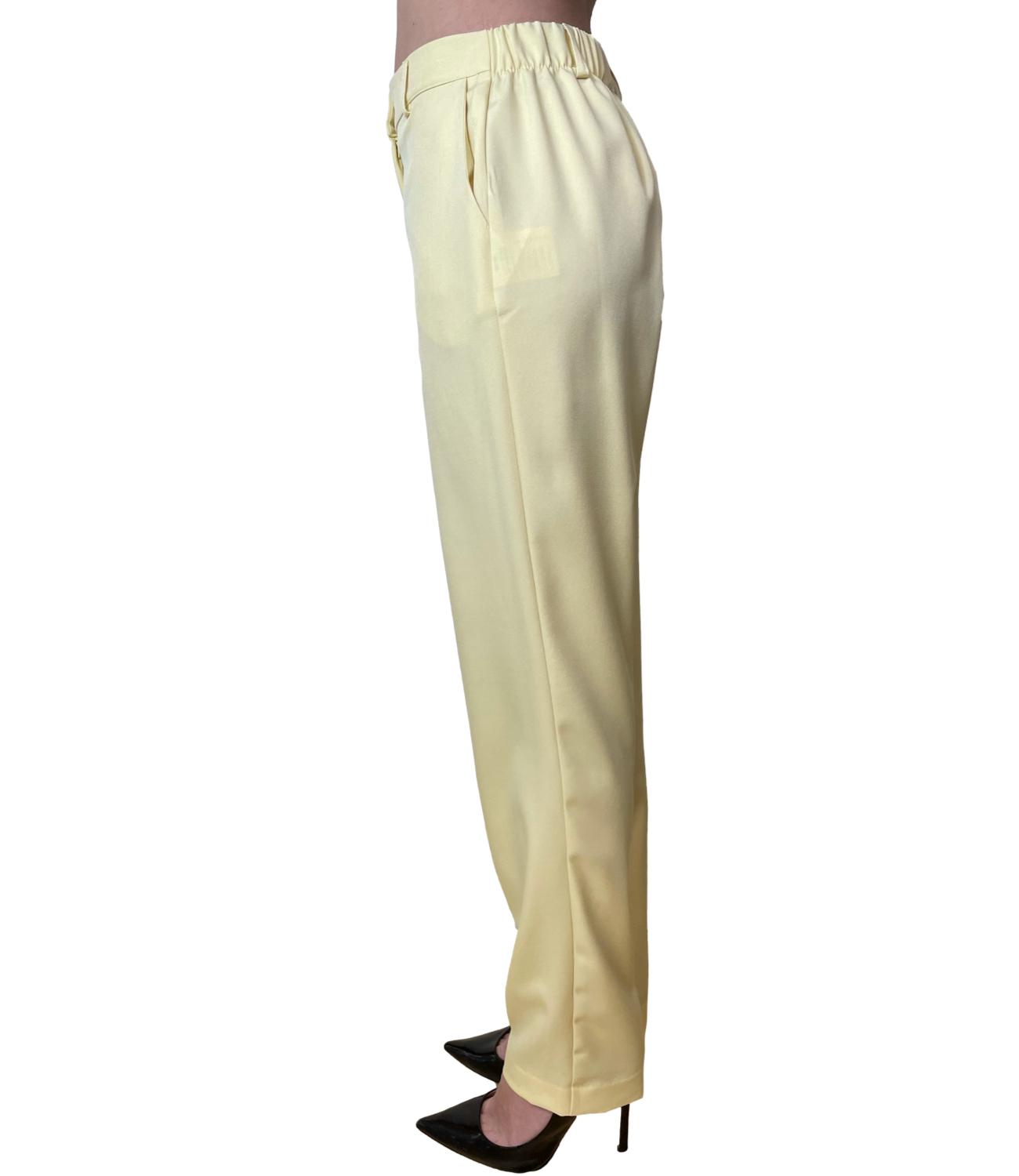 Have One Pantalone Sigaretta Giallo Donna
