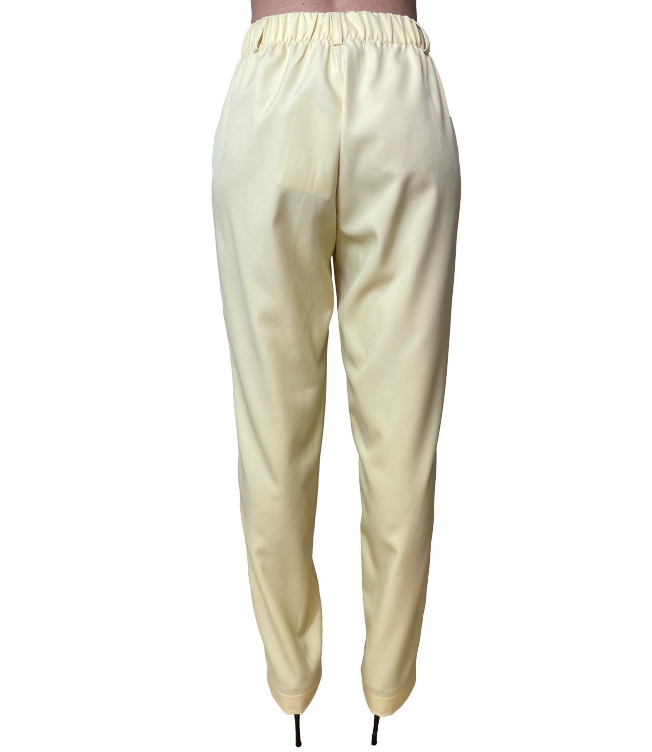 Have One Pantalone Sigaretta Giallo Donna