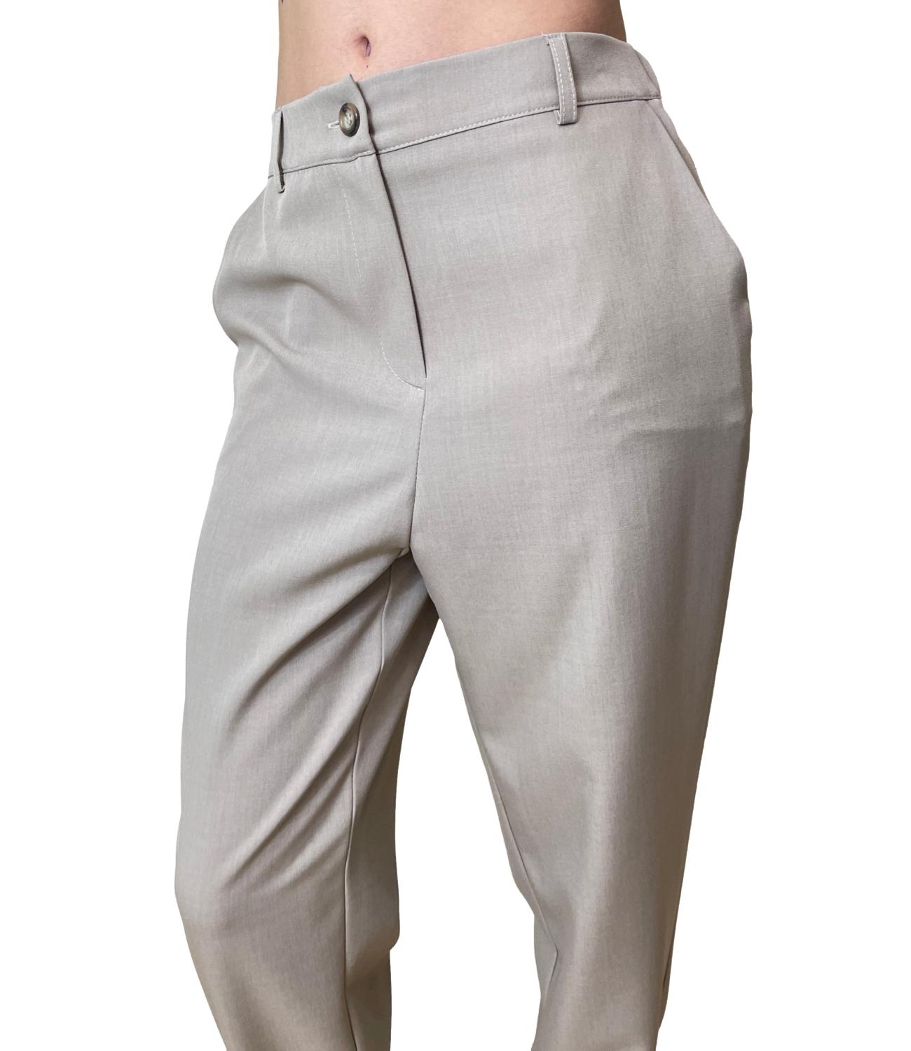 Have One Pantalone Sigaretta Tortora Donna