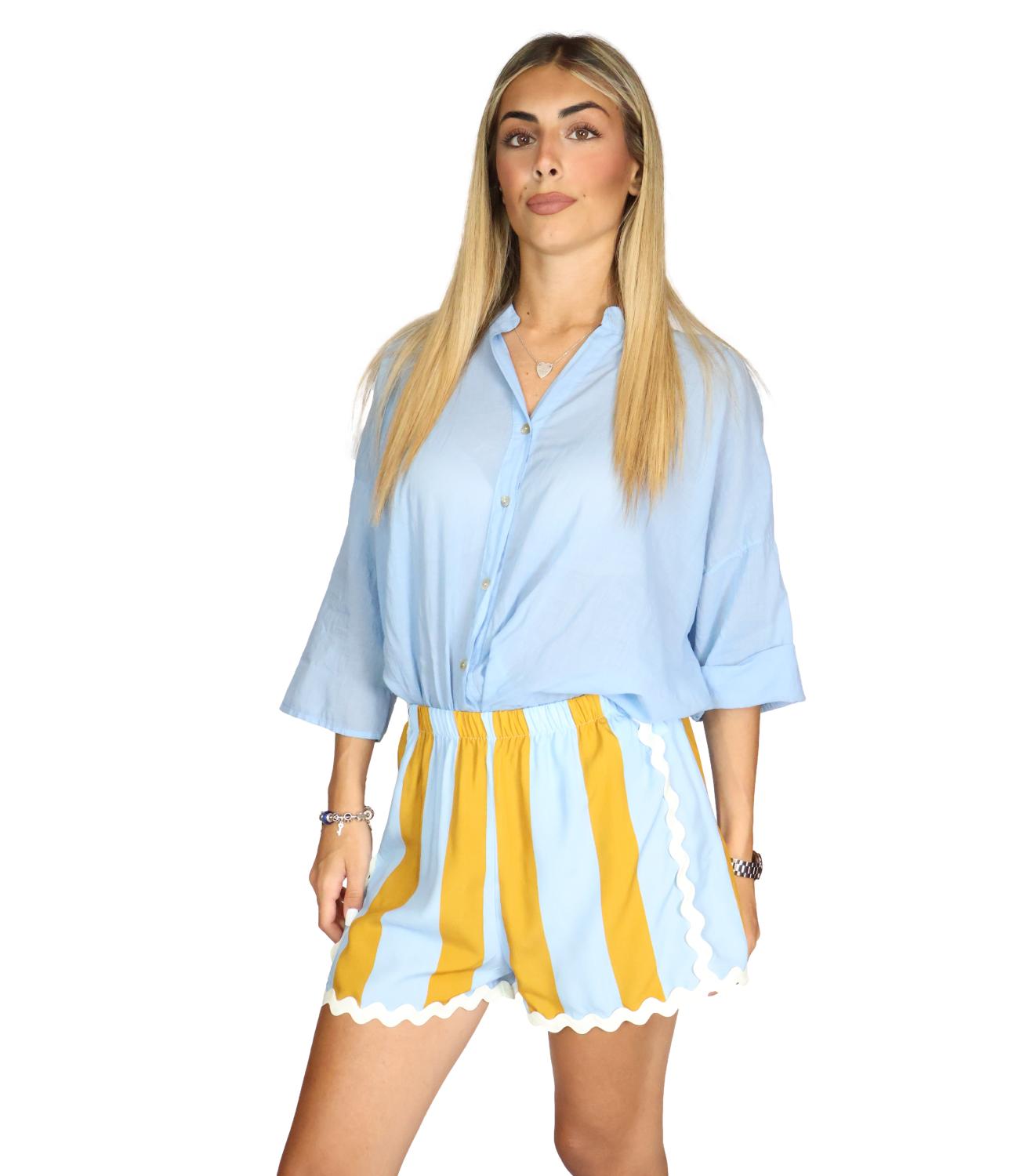 Have One Short Riga Tabacco/Celeste Donna