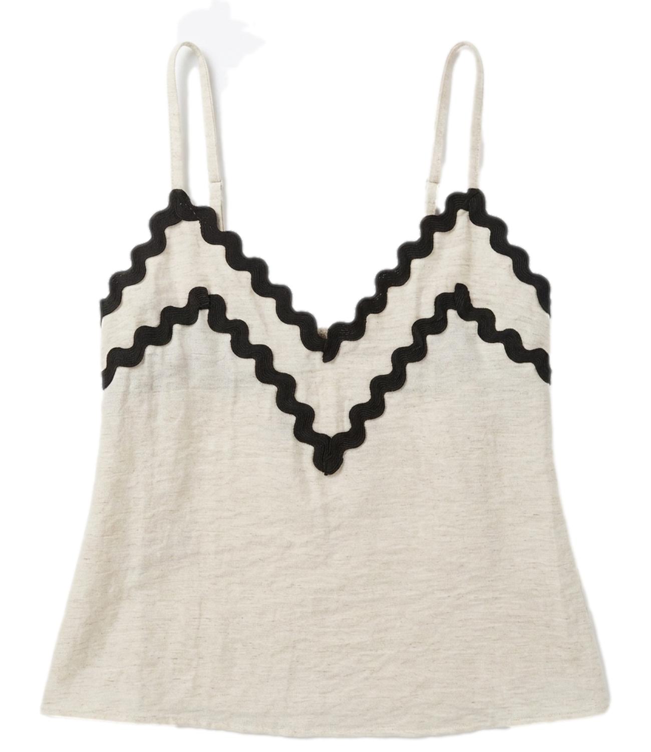 Have One Top Naturale/Nero Donna