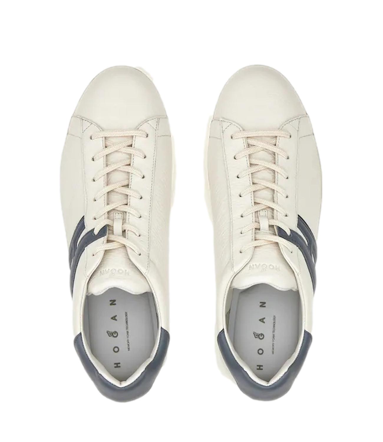Sneakers Hogan H580 Allacciato H Profilo gesso