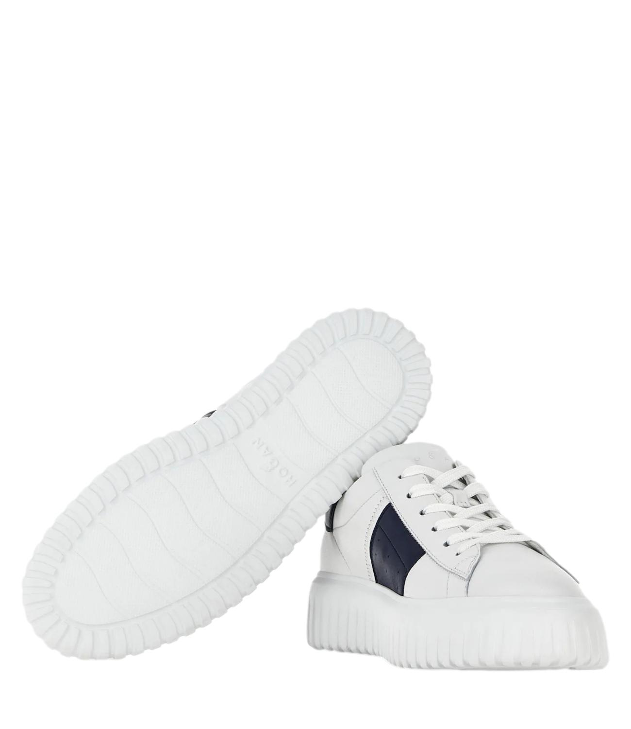 Sneakers Hogan bianca H-Stripes Allacciato Banda