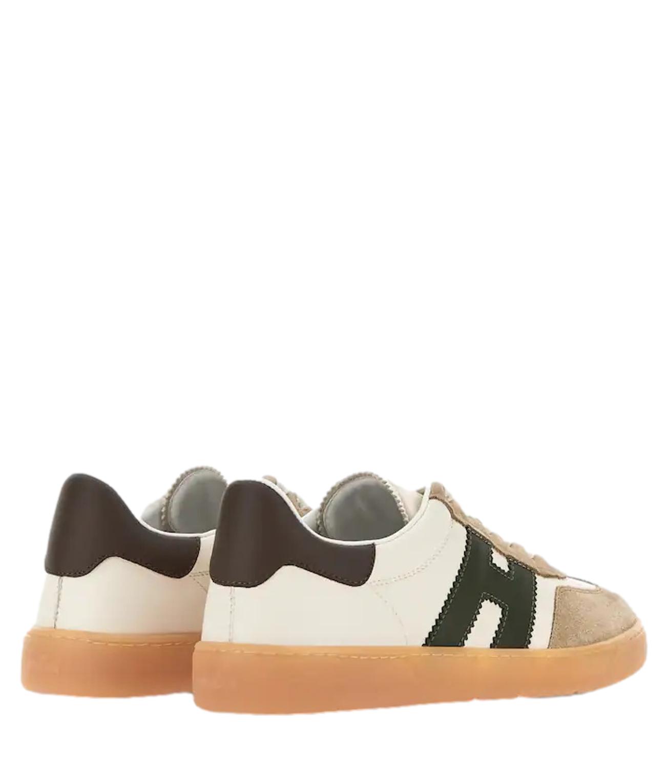 Sneakers Hogan Cool verde marrone