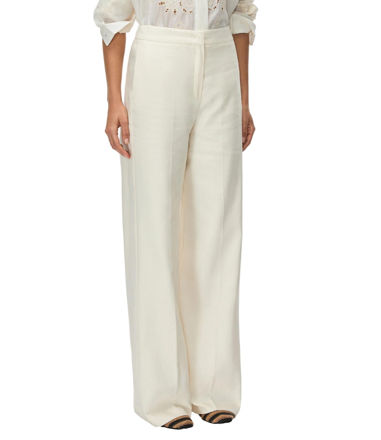 IBLUES pantalone Iblcanale avorio donna
