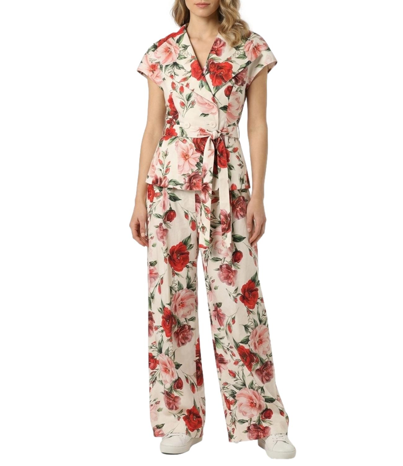 Imperial Giacca Panna/Rosso Donna