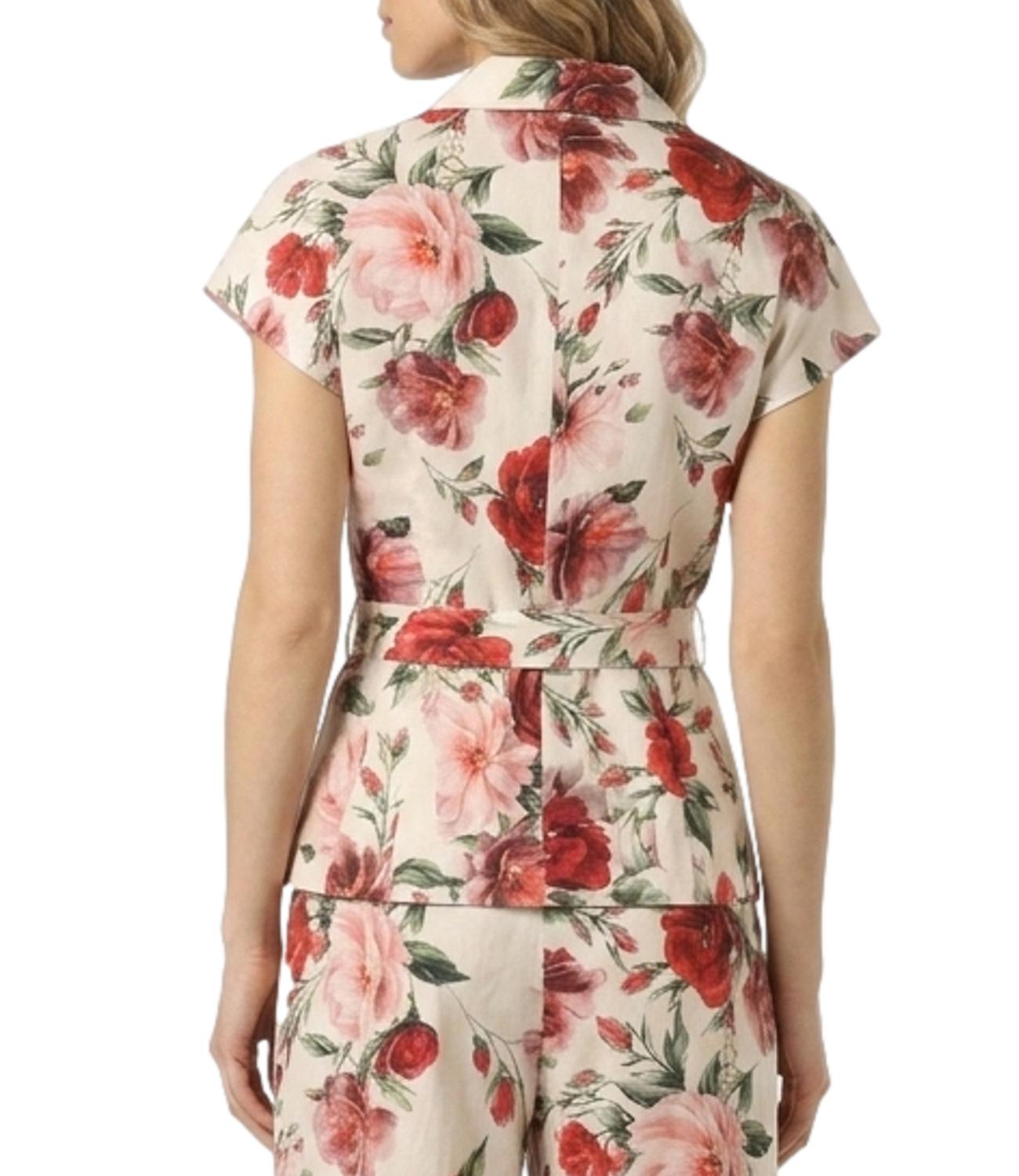 Imperial Giacca Panna/Rosso Donna