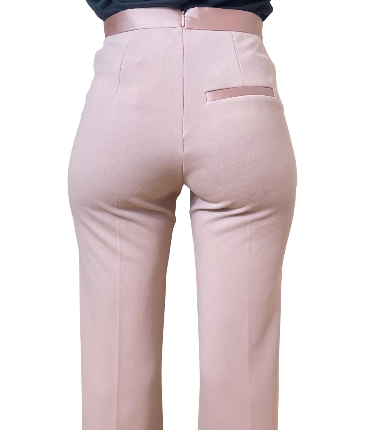 Imperial Pantalone Zampa Cipria Donna