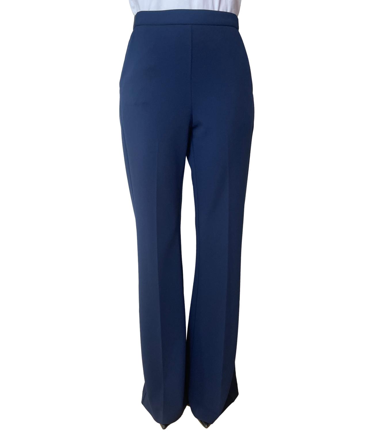 Imperial Pantalone Zampa Blu Donna