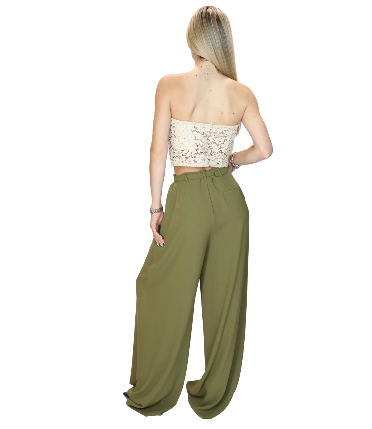 Imperial Pantalone Pistacchio Donna