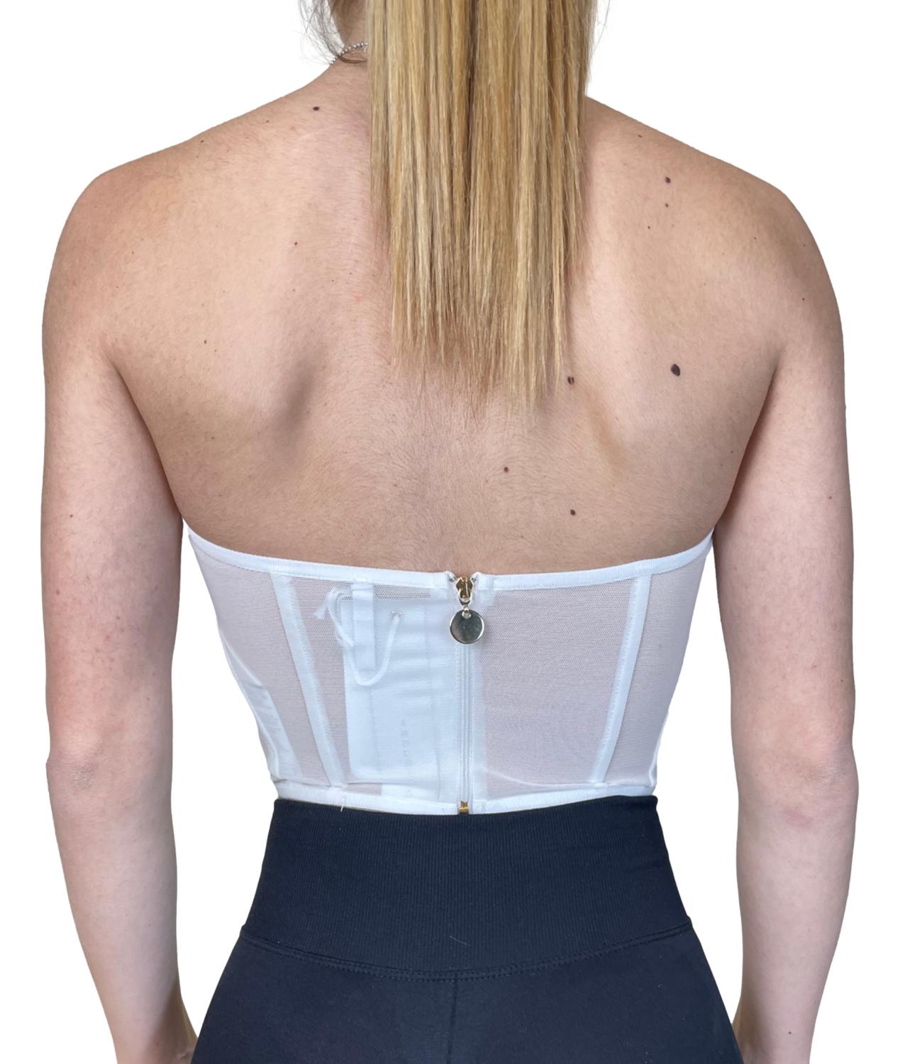 Imperial Top Bustier Latte Donna