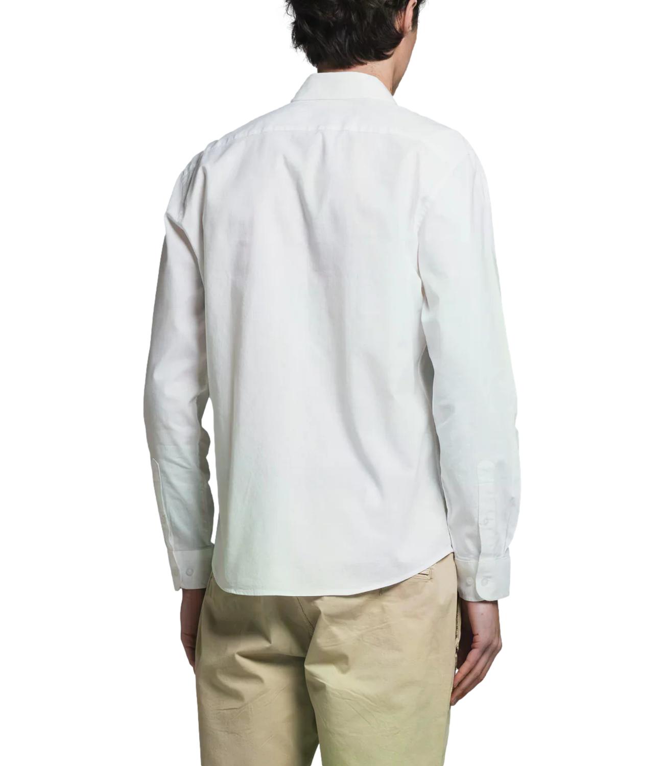 Camicia lino Uomo White