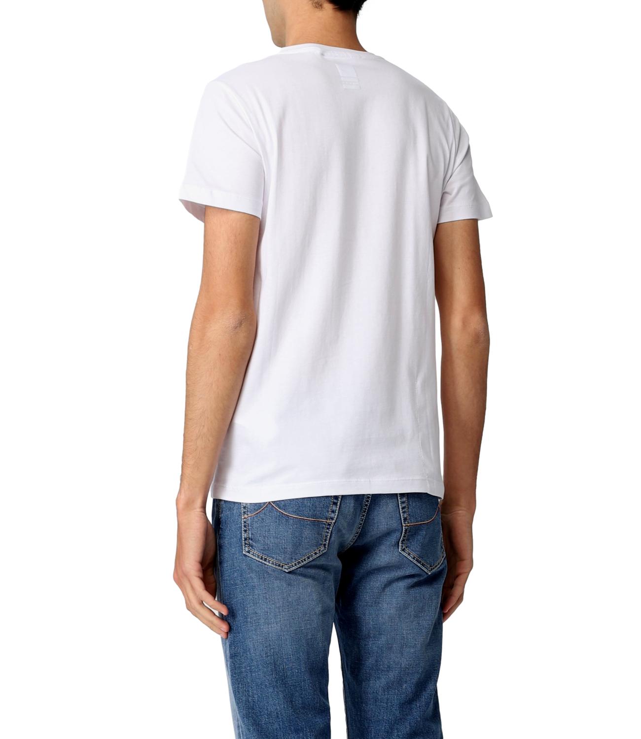T-Shirt Uomo White Leonide
