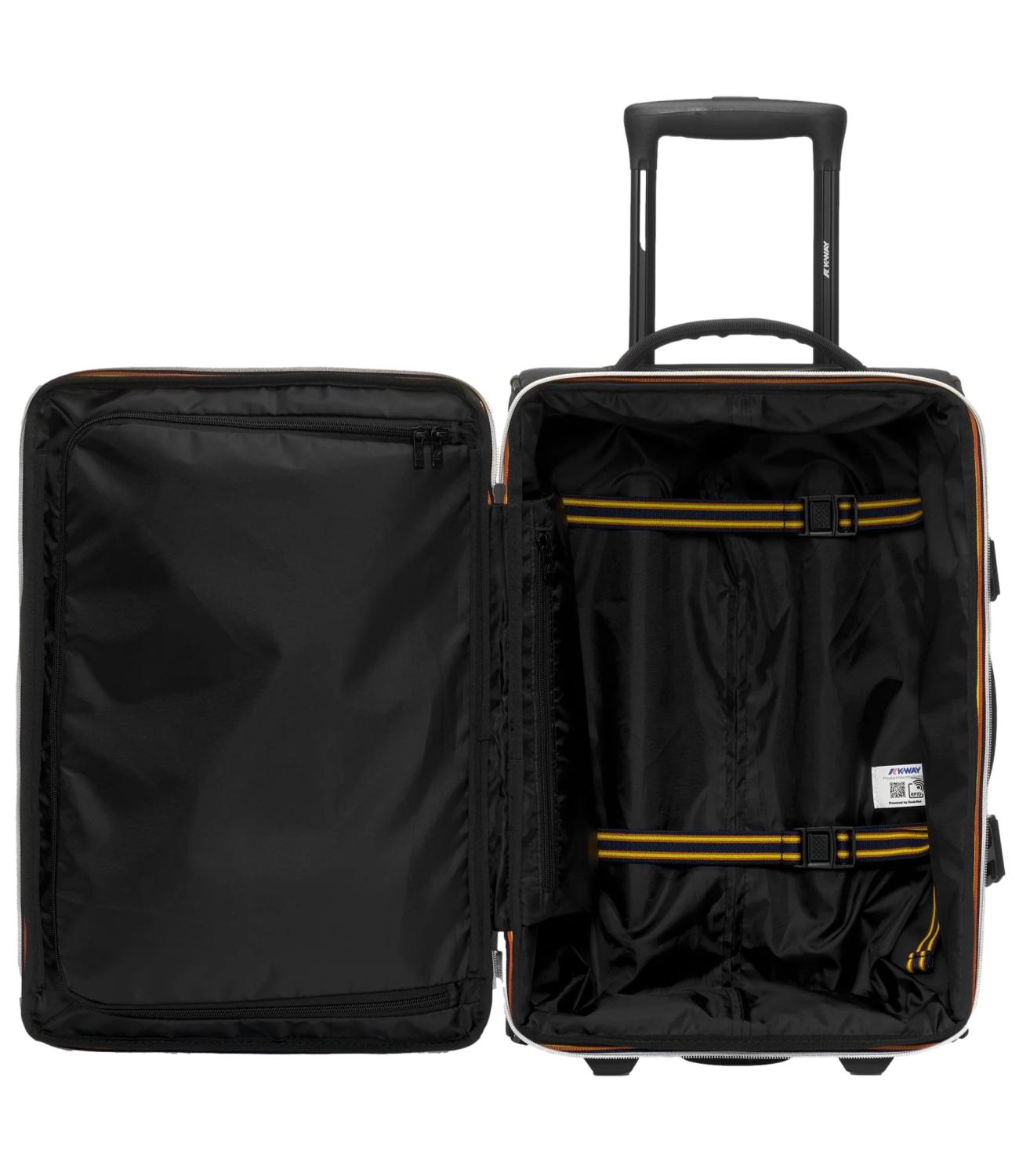Trolley k-way Blossac S black pure