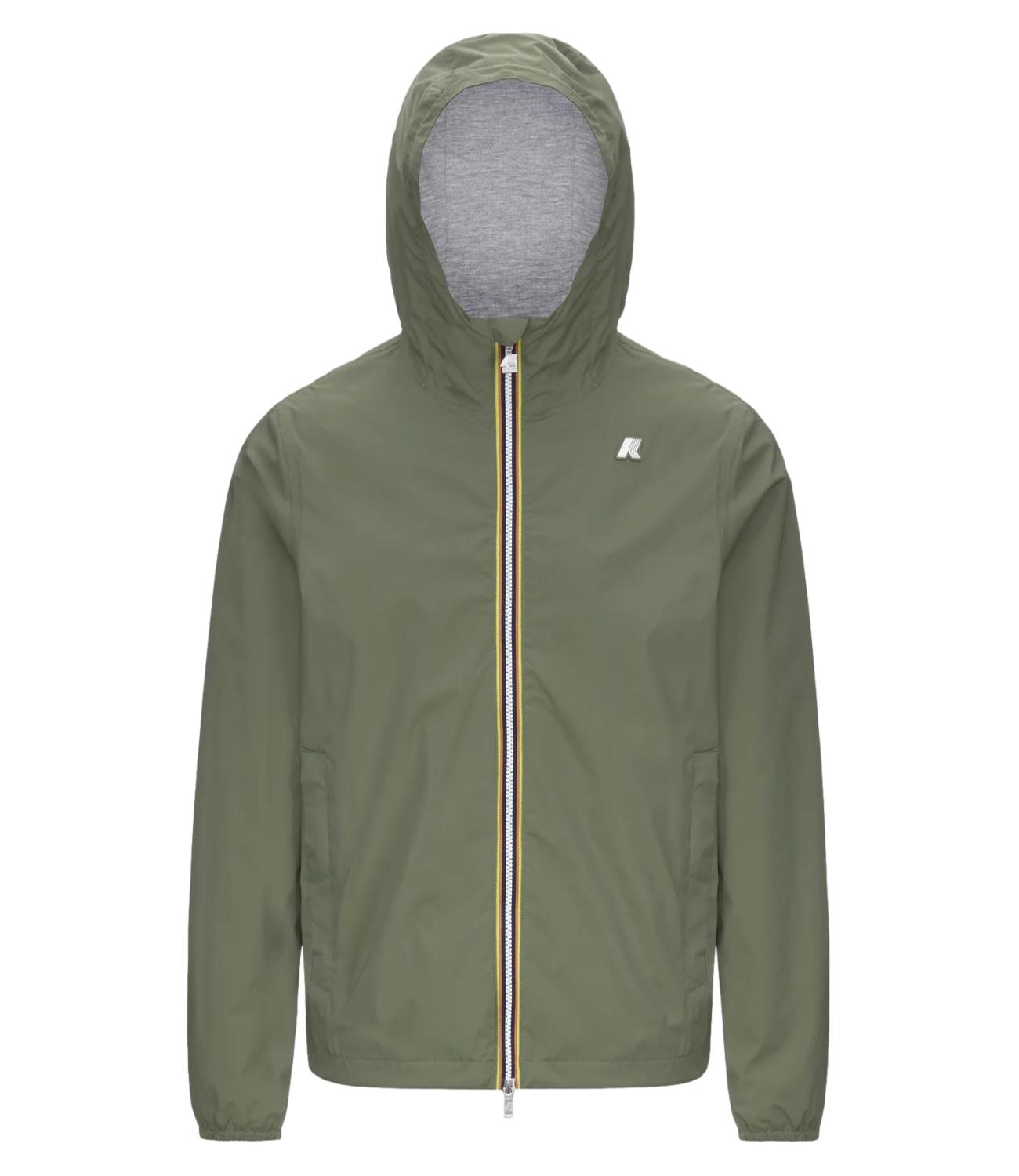 K-way Jack stretch nylon jersey verde chiaro