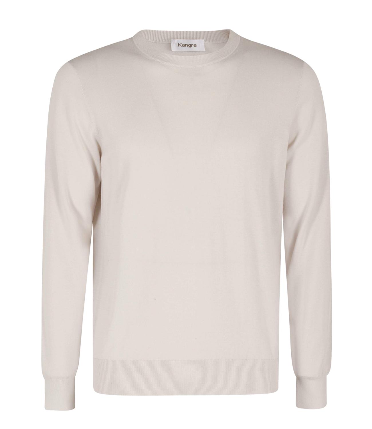 Girocollo beige chiaro Kangra manica lunga