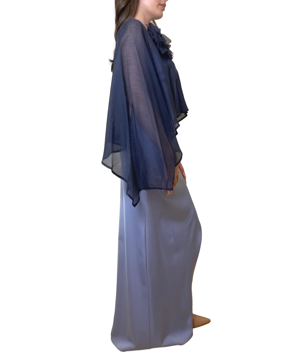 Kontatto Mantella Blu Donna