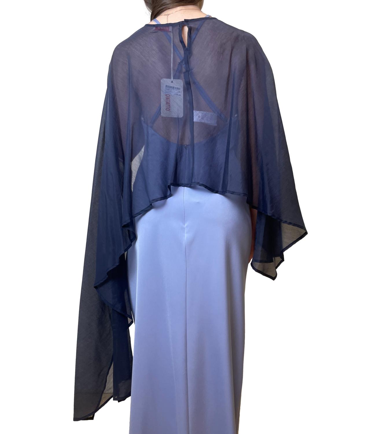 Kontatto Mantella Blu Donna