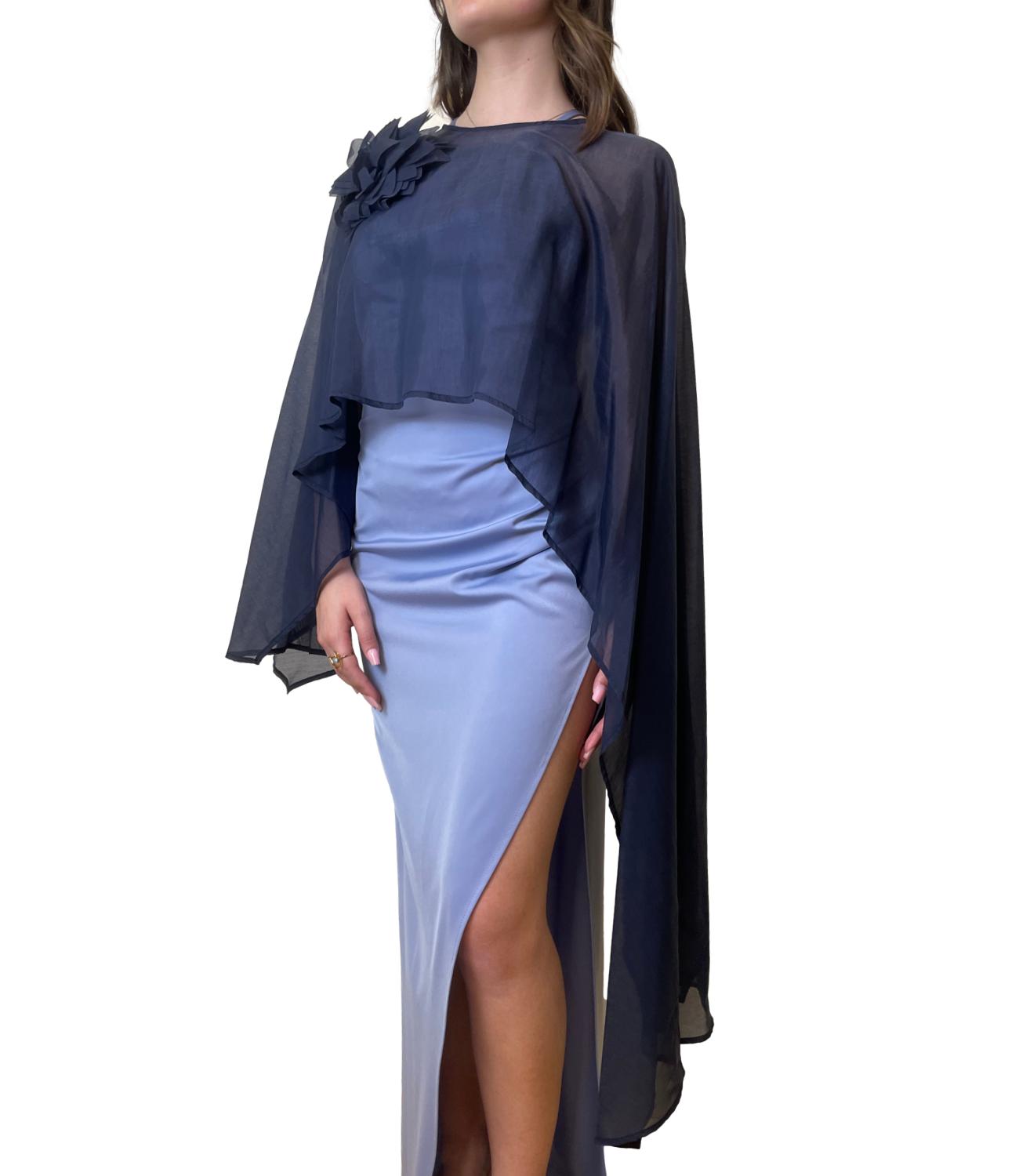 Kontatto Mantella Blu Donna
