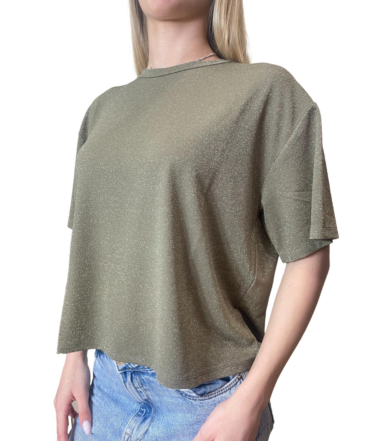 Kontatto T-shirt Militare Donna