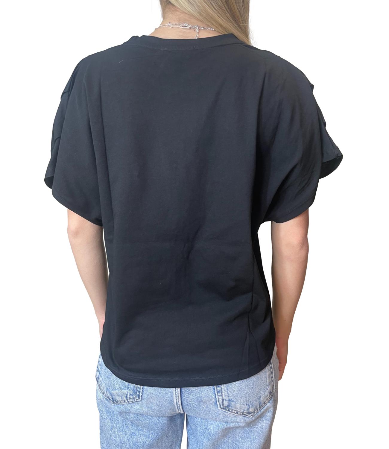 Kontatto T-shirt Nero Donna