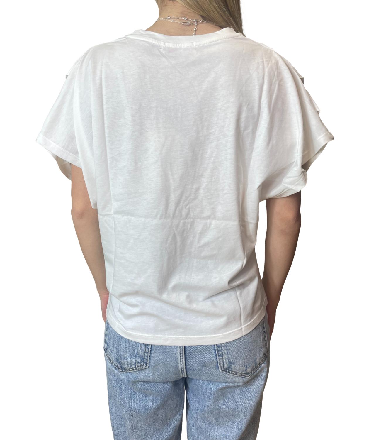 Kontatto T-shirt Panna Donna
