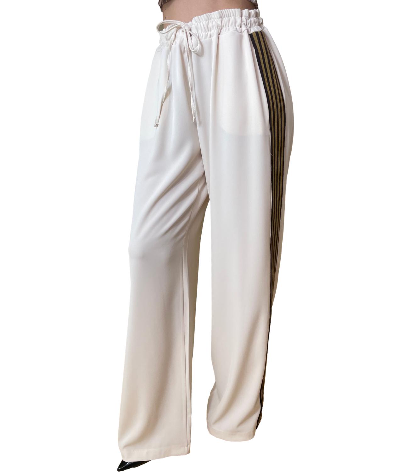 Kontatto Pantalone Crema Donna