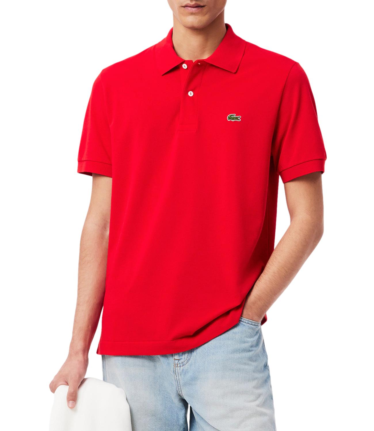 Polo Manica Corta Uomo Rossa