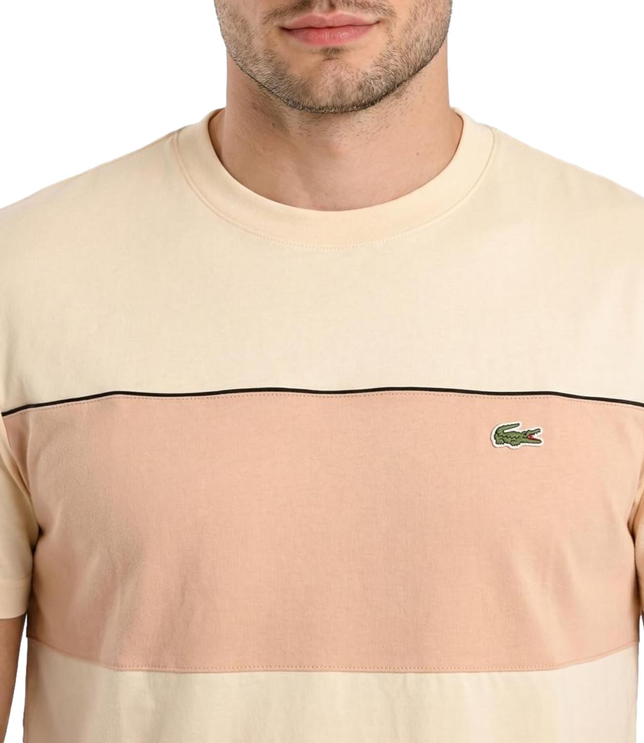 T-shirt Lacoste uomo beige