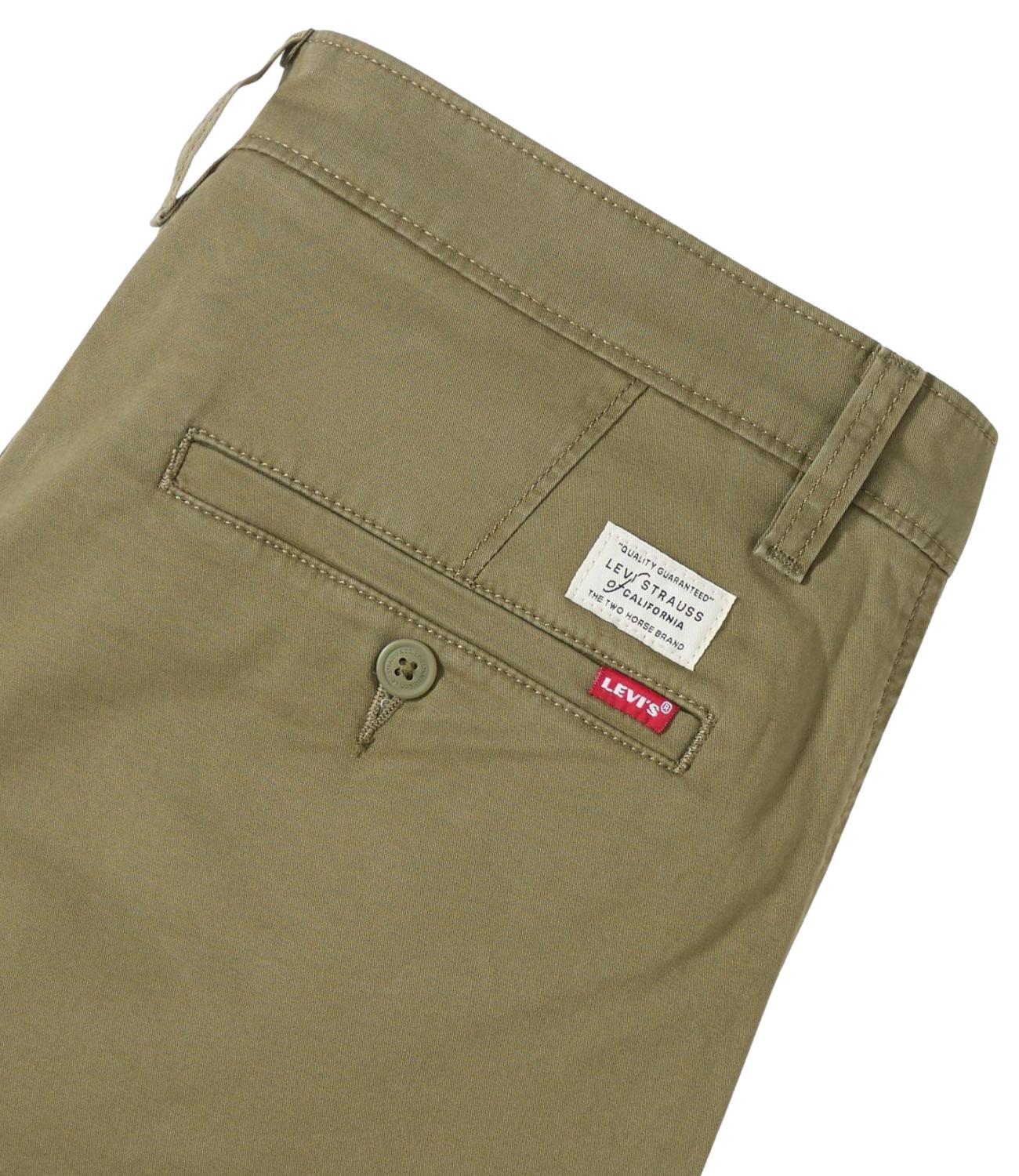 Levi's XX CHINO SHORTS Bunker Olive Uomo