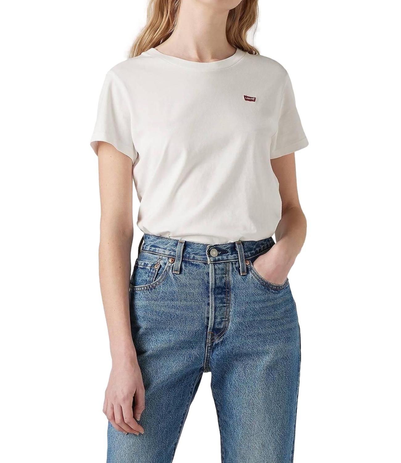 Levi's T-shirt Perfect tee Bianco Donna