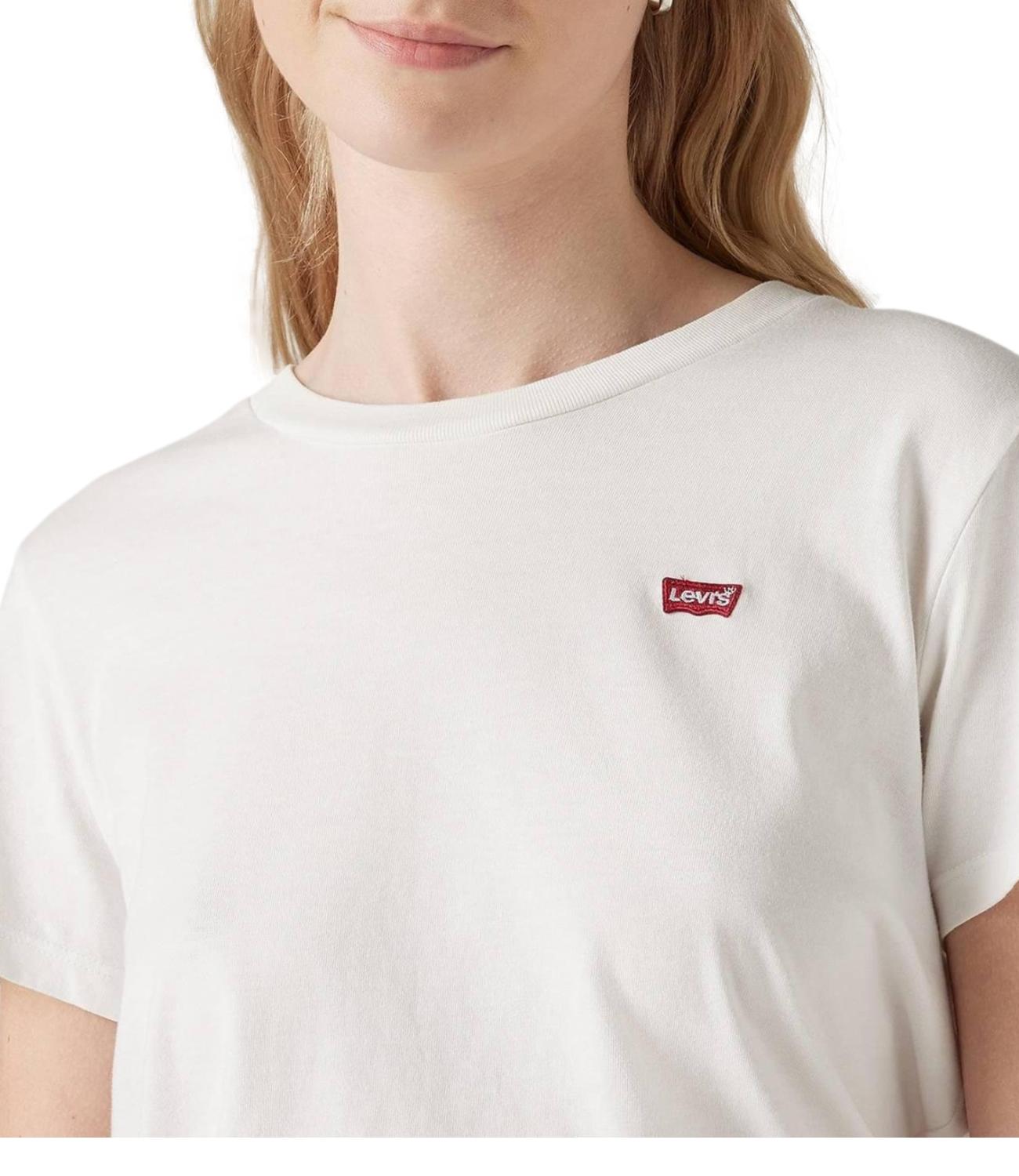 Levi's T-shirt Perfect tee Bianco Donna