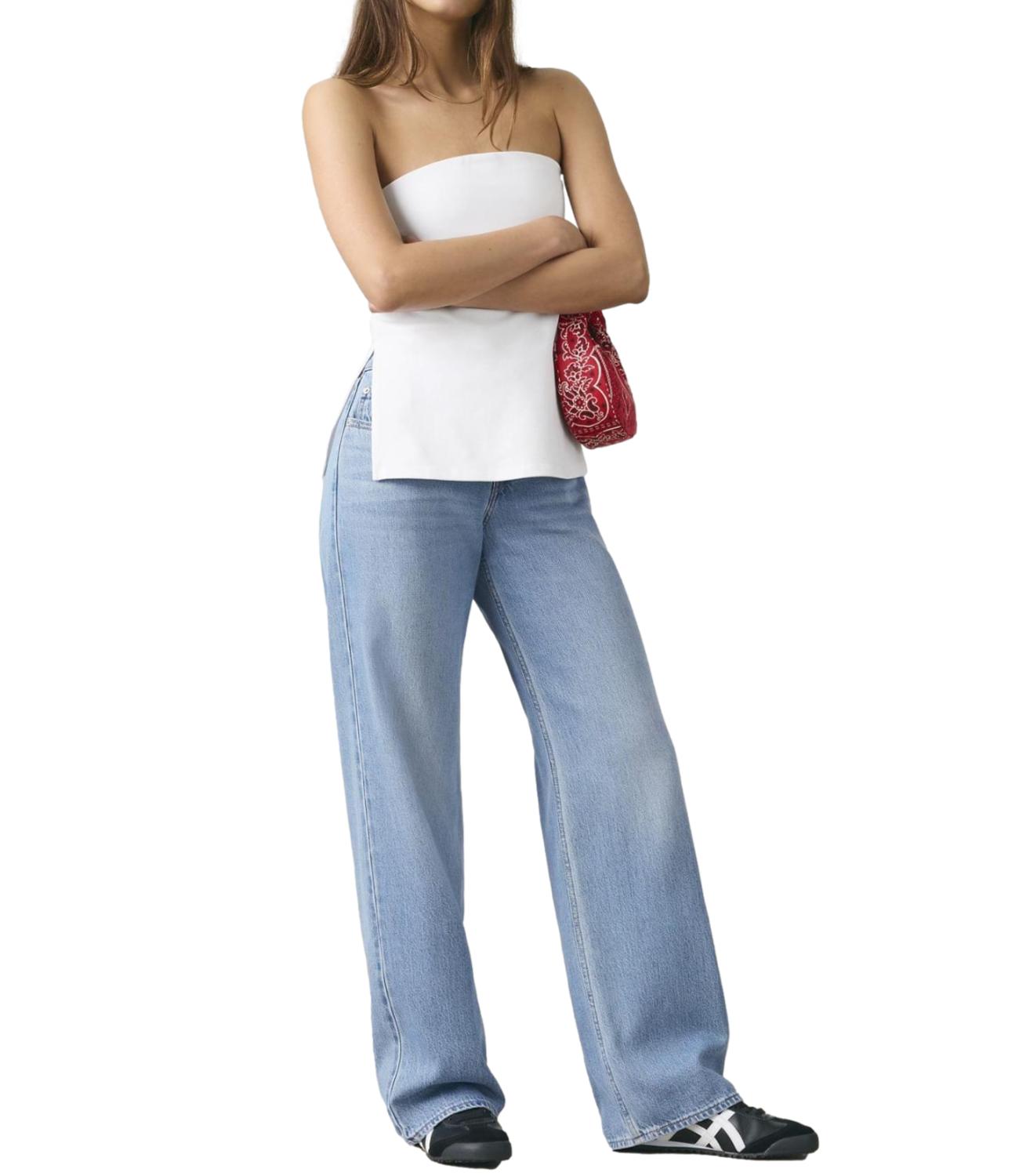 Levi's Jeans LOW LOOSE Denim Chiaro Donna