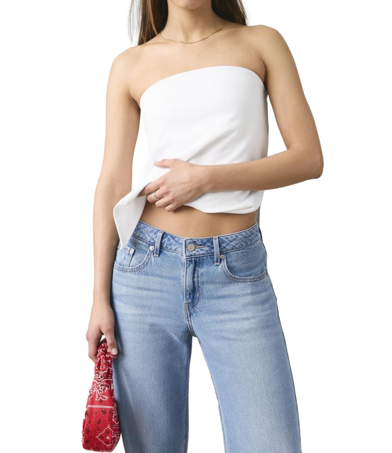Levi's Jeans LOW LOOSE Denim Chiaro Donna