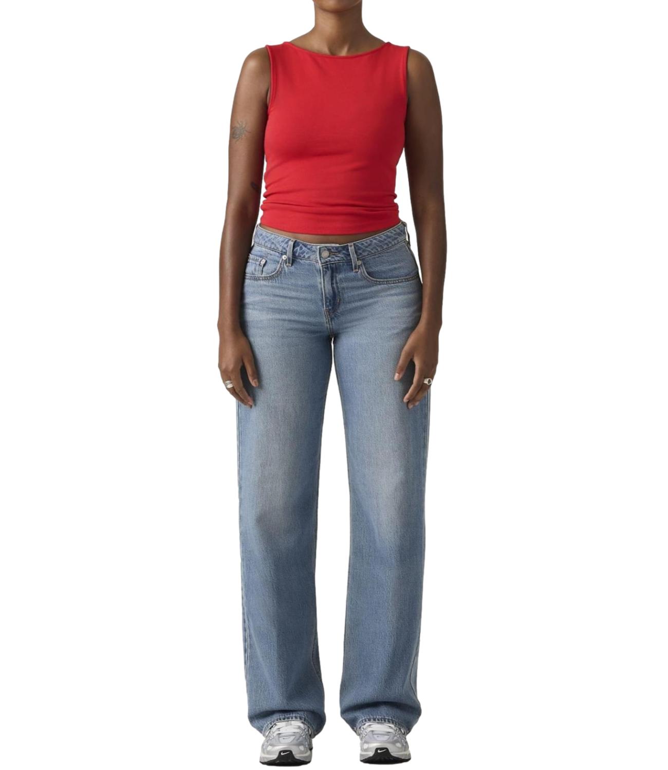 Levi's Jeans LOW LOOSE Denim Chiaro Donna