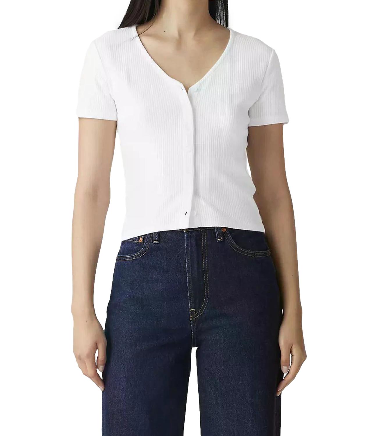 Levi's T-shirt Essential Sporty tee White Donna