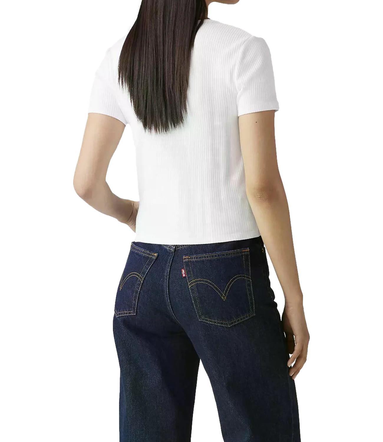 Levi's T-shirt Essential Sporty tee White Donna