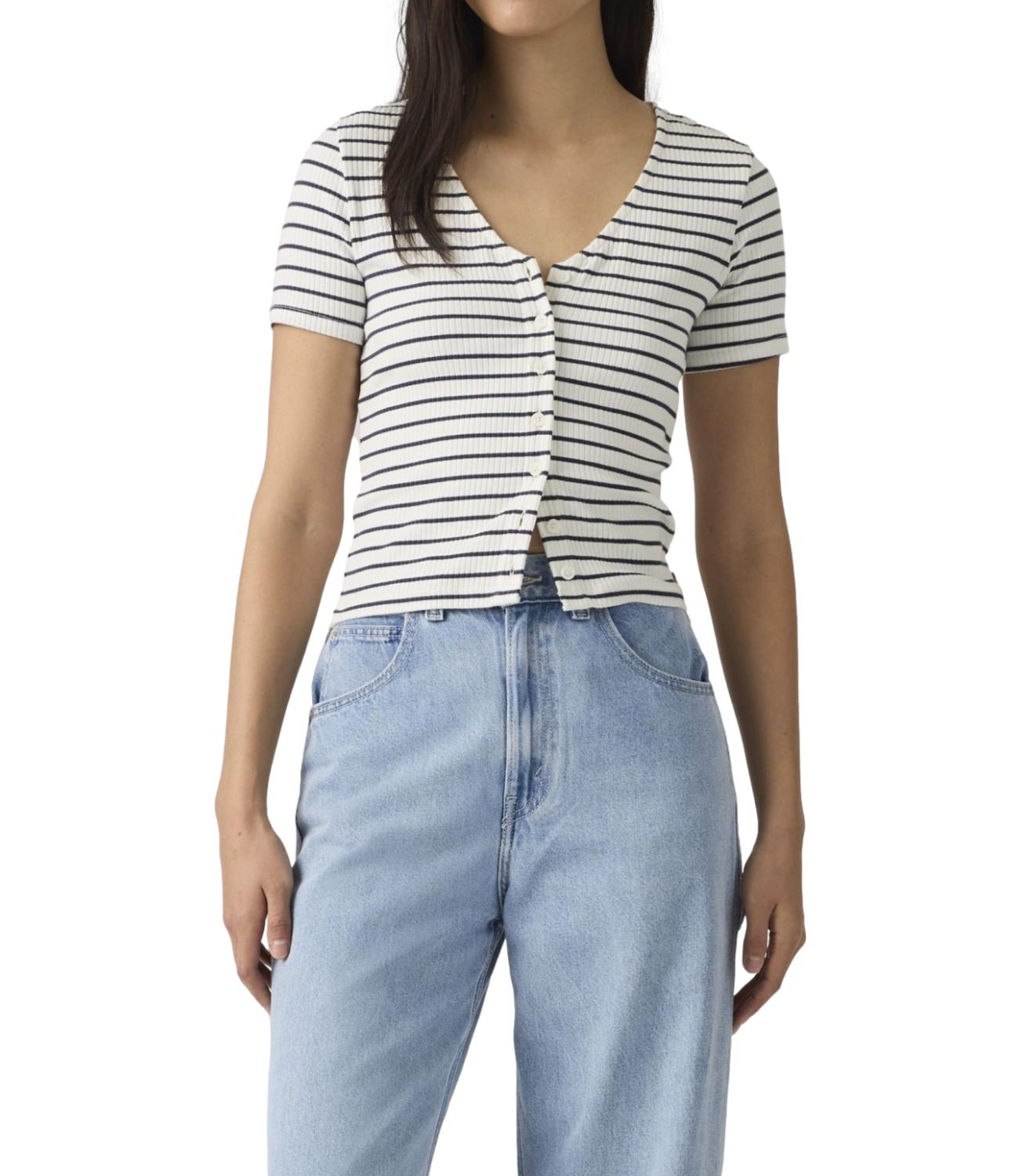 Levi's T-shirt Essential Sporty tee Penelope Stripe Donna
