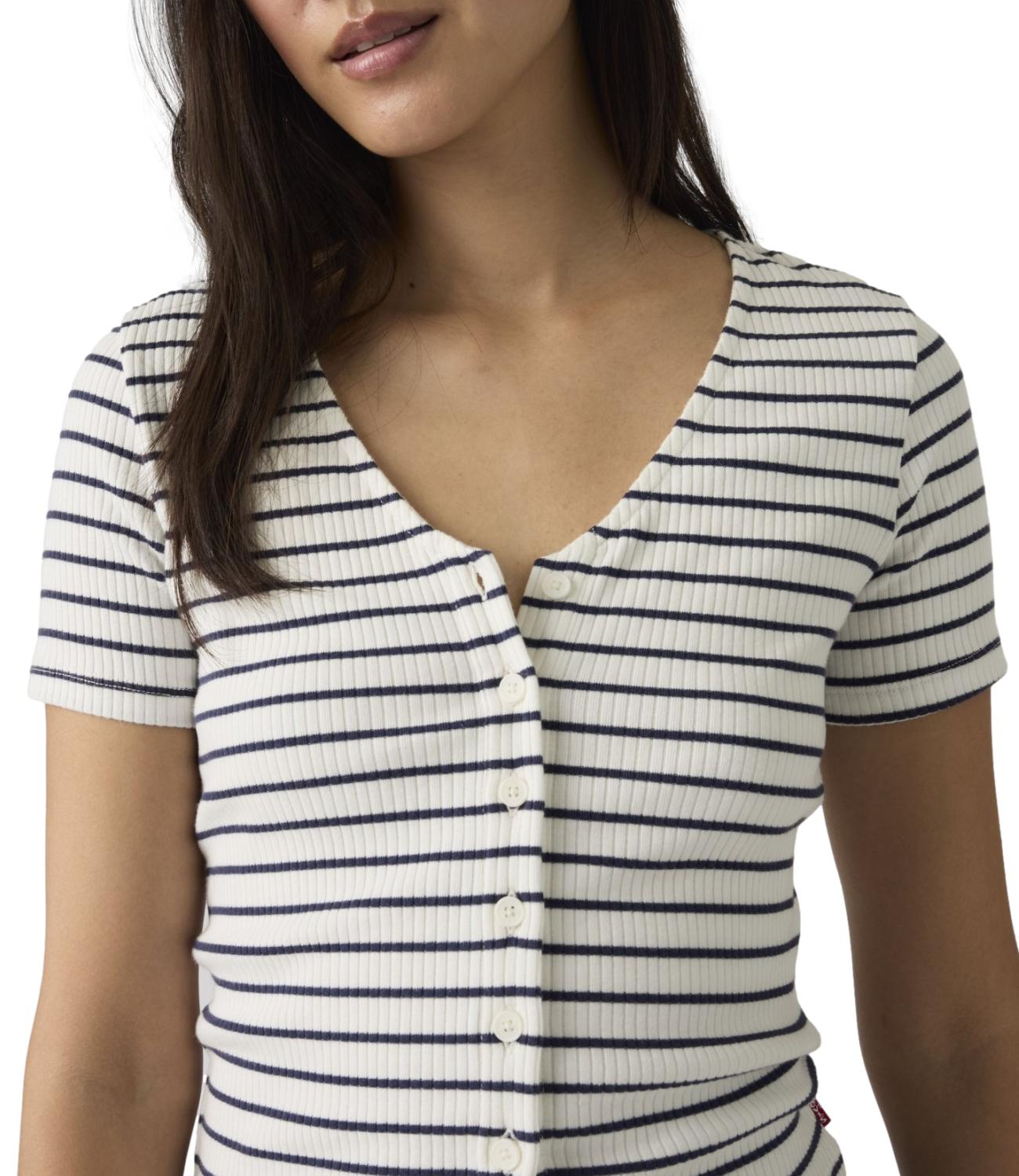 Levi's T-shirt Essential Sporty tee Penelope Stripe Donna
