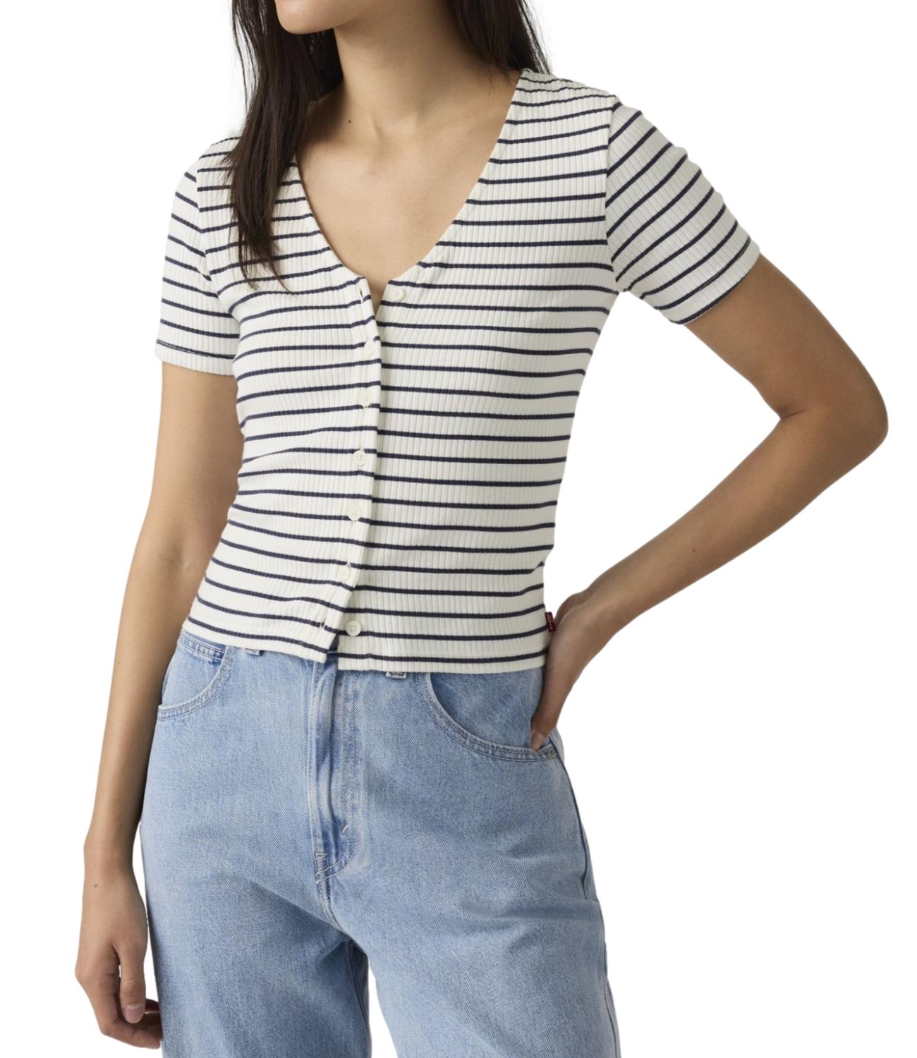 Levi's T-shirt Essential Sporty tee Penelope Stripe Donna