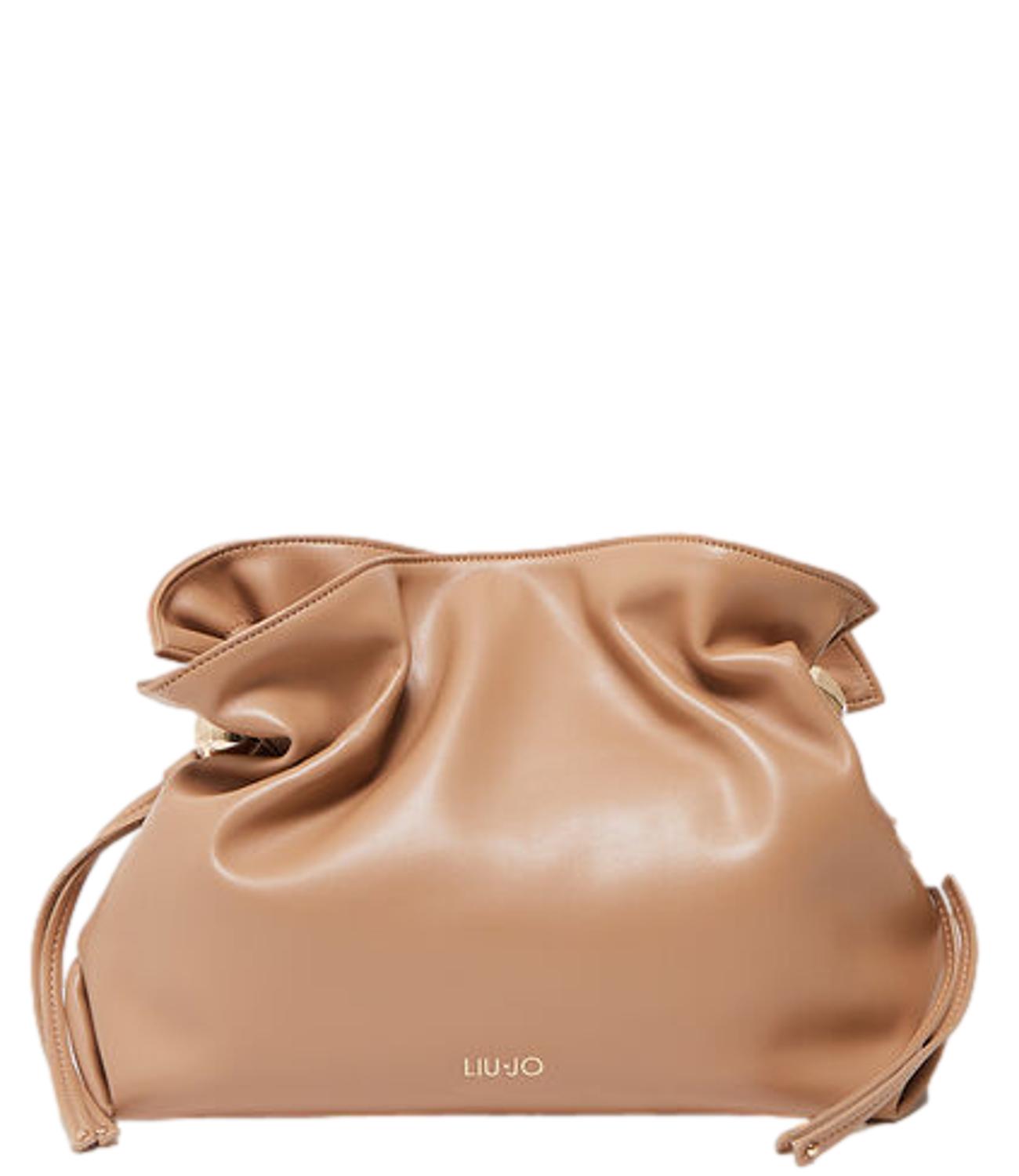 Liu Jo borsa media cammello donna